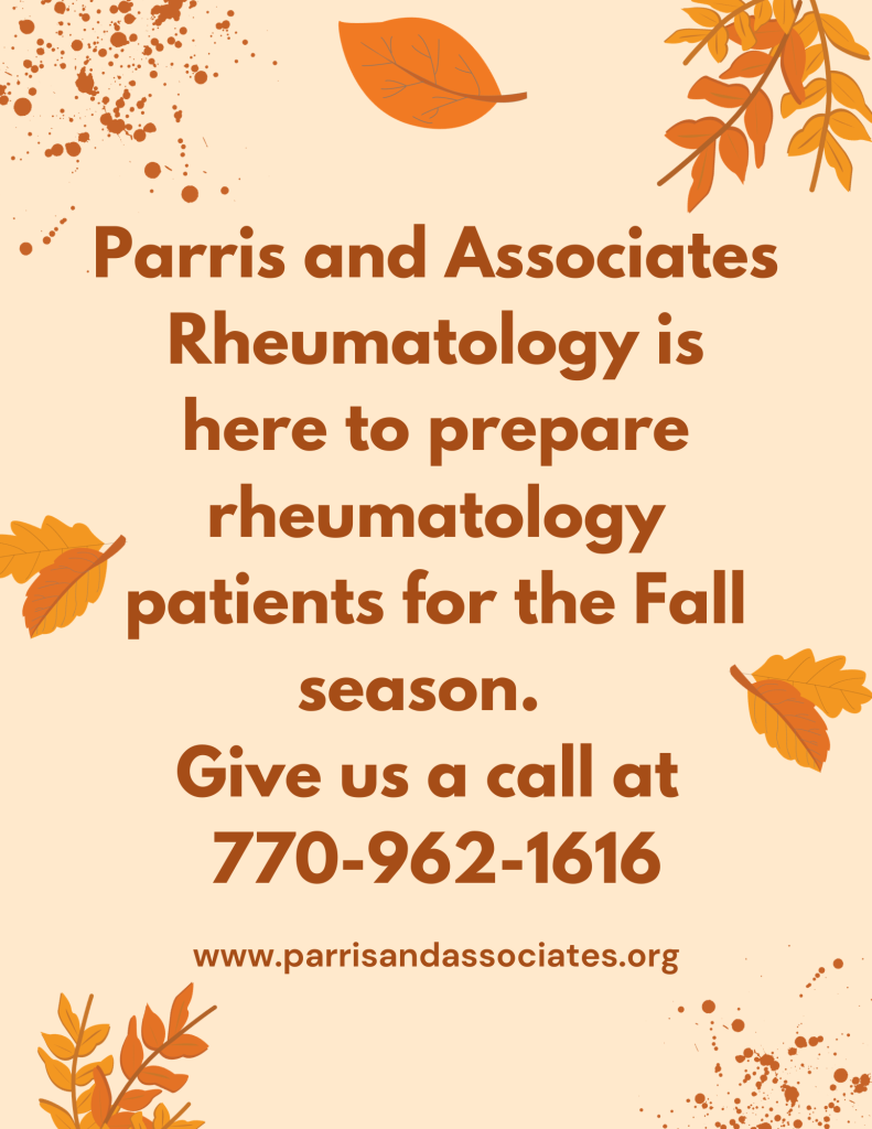 Falling into Autumn: How the Changing Season Impacts Rheumatology Patients