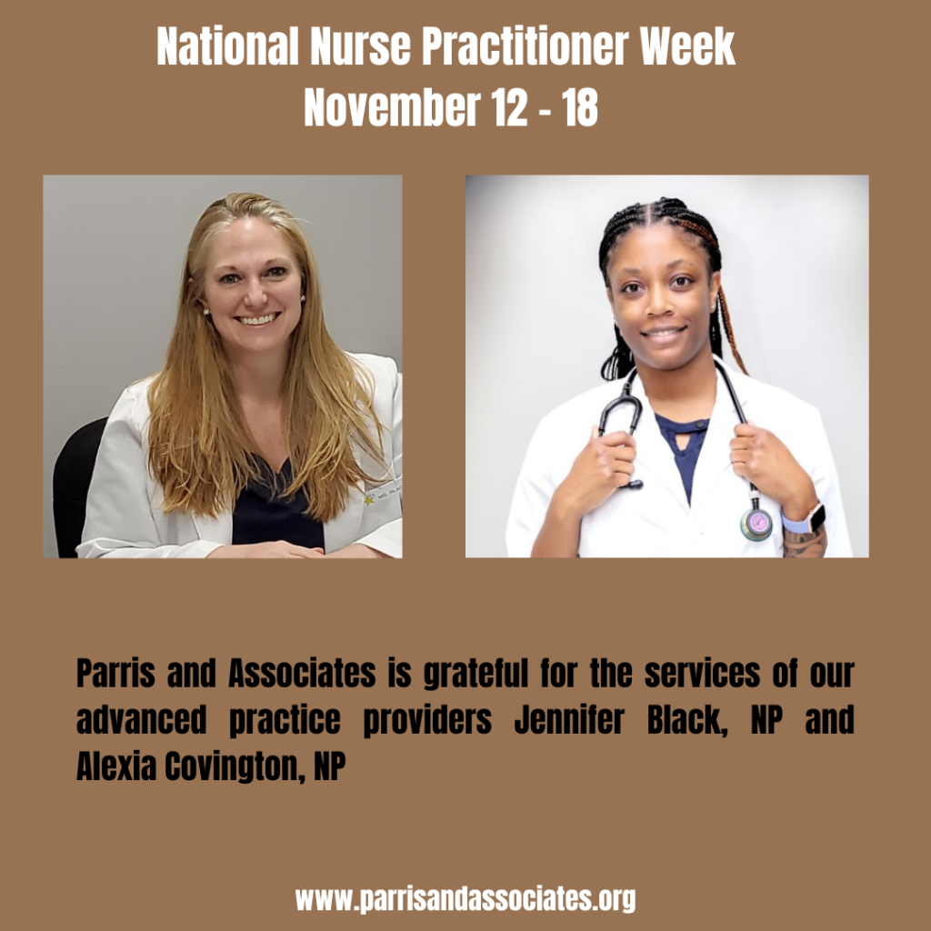 nurse practioner week picture of jennifer black and alexia covington